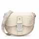 A MATTE WHITE HIMALAYA CROCODILE GALLOP MESSENGER BAG - Foto 1 A MATTE WHITE HIMALAYA CROCODILE GALLOP MESSENGER BAG - Foto 1