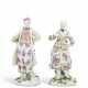 DEUX STATUETTES FORMANT PENDANT EN PORCELAINE DE MEISSEN DU XVIIIE SIÈCLE - photo 1 DEUX STATUETTES FORMANT PENDANT EN PORCELAINE DE MEISSEN DU XVIIIE SIÈCLE - photo 1