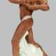 Seltene Jugendstil-Figur "Afrikaner mit Waldhorn" - photo 1