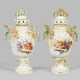 Paar große prachtvolle KPM Berlin-Potpourrivasen - фото 1