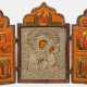 Frühes Triptychon mit Ikone der Gottesmutter von Tichwin - photo 1 Frühes Triptychon mit Ikone der Gottesmutter von Tichwin - photo 1