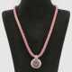 Dekoratives Rosenquarz-Collier - Foto 1