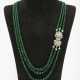 Repräsentatives Collier mit Smaragden - Foto 1