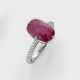 Eleganter Mosambik-Rubinring - Foto 1