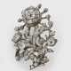 Belle Epoque Diamant-Blütenbrosche - фото 1