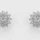 Paar elegante Cocktail-Diamantohrringe - photo 1