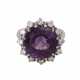 Damenring mit 1 Amethyst - photo 1