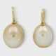 Paar Südsee-Perl-Ohrgehänge - фото 1