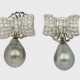 Paar Tahiti-Diamant-Ohrringe - photo 1