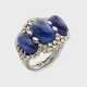 Extravaganter Saphir-Diamant-Ring - photo 1