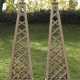 Paar große Obelisken als Rankgerüste - photo 1
