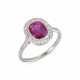 RUBY AND DIAMOND RING - Foto 1