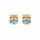 BULGARI TOPAZ EARRINGS - photo 1