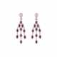 RUBY AND DIAMOND EARRINGS - photo 1