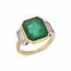EMERALD AND DIAMOND RING - фото 1 EMERALD AND DIAMOND RING - фото 1