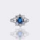 Saphir Diamant Ring. - photo 1 Saphir Diamant Ring. - photo 1