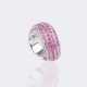Pink-Saphir Brillant Ring. - photo 1