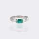 Smaragd Diamant Ring. - фото 1