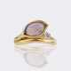 Hadfried Rinke Goldschmied, Worpswede. Opal Brillant Ring. - photo 1