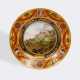 Seltener Teller 'Cantal' aus dem 'Service des Départements'. - photo 1