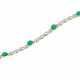 Chrysoprase-Curb Chain Bracelet - photo 1