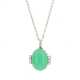 Gemstone-Diamond-Pendant-Necklace - фото 1