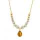 Citrine-Diamond-Necklace - photo 1 Citrine-Diamond-Necklace - photo 1