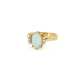 Opal-Diamant-Ring - фото 1
