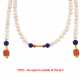 Coral-Lapis-Lazuli-Pearl-Necklace - photo 1 Coral-Lapis-Lazuli-Pearl-Necklace - photo 1