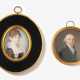 Lot: 2 Porträtminiaturen, Anfang 19.Jh. - фото 1