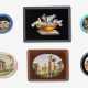 Lot: 6 kleine Mikromosaike, Rom um 1830–1900 - photo 1 Lot: 6 kleine Mikromosaike, Rom um 1830–1900 - photo 1