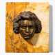 Carl Kauba, Portraitmaske "Beethoven" - Foto 1