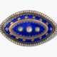 Email-Diamant-Brosche - Foto 1 Email-Diamant-Brosche - Foto 1