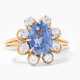 Saphir-Diamant-Ring - фото 1