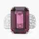Rhodolith-Diamant-Ring - Foto 1