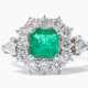 Smaragd-Diamant-Ring - photo 1