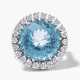 Topas-Diamant-Ring - Foto 1