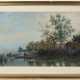 romantische Seenlandschaft - Kunze, A. 1895/96 - фото 1