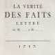 Verite des faits, La. - фото 1