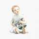 Meissen child with toy sheep - photo 1
