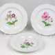 Meissen 3 Wandteller *Blume 1* - photo 1