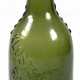Prägeflasche "Klosterbrauerei Rostock", grünes Glas, H. 22 cm - photo 1