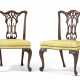 A PAIR OF GEORGE III MAHOGANY SIDE CHAIRS - фото 1 A PAIR OF GEORGE III MAHOGANY SIDE CHAIRS - фото 1