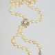 lange Akoya-Perlenkette mit Kettenverkürzer - photo 1