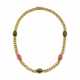 BULGARI TOURMALINE AND GOLD NECKLACE - photo 1