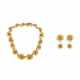TONY DUQUETTE SET OF CITRINE AND GOLD STARBURST JEWELRY - photo 1 TONY DUQUETTE SET OF CITRINE AND GOLD STARBURST JEWELRY - photo 1