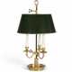 A LOUIS XVI-STYLE ORMOLU THREE-LIGHT BOUILLOTTE LAMP - фото 1