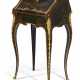 A LOUIS XV ORMOLU-MOUNTED BLACK AND GILT JAPANESE LACQUER BUREAU DE DAME - фото 1