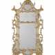 A GEORGE II GILTWOOD MIRROR - photo 1