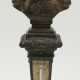 Preussen: Kaiser Friedrich II. Büste mit Thermometer. - Foto 1 Preussen: Kaiser Friedrich II. Büste mit Thermometer. - Foto 1